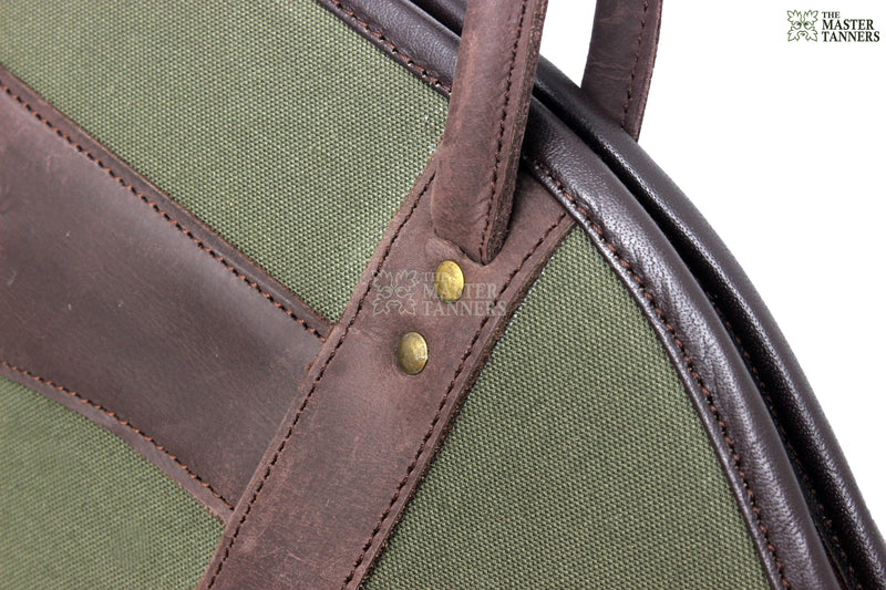 canvas leather rifle case, canvas rifle case, leather guncase, leather rifle case , rifle case