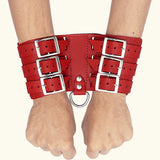 Leather Handcuffs, Bondage Handcuffs, Black Cuffs, Handcuffs, BDSM Cuffs, leather bdsm handcuffs,  leather handcuffs
