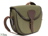 Leather Cartridge Bag, Canvas Cartridge Bag, Shooting Shells Bag, Shotgun Cartridge Bag, cartridge bag, Leather Canvas Bag