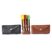 Full-Grain Leather Dart Case
