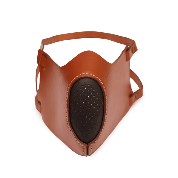 steampunk mask, leather face mask, BDSM Leather Face Mask