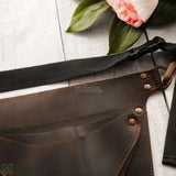 Leather Florist Belt , Leather Florist Belt, leather Tool Belt, leather garden tool belt, leather floral belt bag