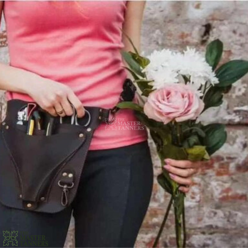 Leather Florist Belt , Leather Florist Belt, leather Tool Belt, leather garden tool belt, leather floral belt bag