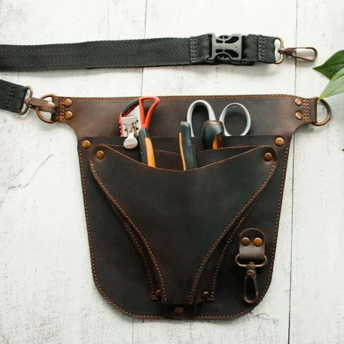 Leather Florist Belt , Leather Florist Belt, leather Tool Belt, leather garden tool belt, leather floral belt bag