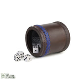 Leather Dice Cups, Brown Dice Cup, Leather Dice Cup, Dice Shaker, Dice Roller, leather liar's dice cup