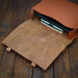 leather briefcase, leather messenger bag, leather office bag, briefcase