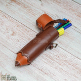 Leather Pencil Case, Leather Pencil Holder