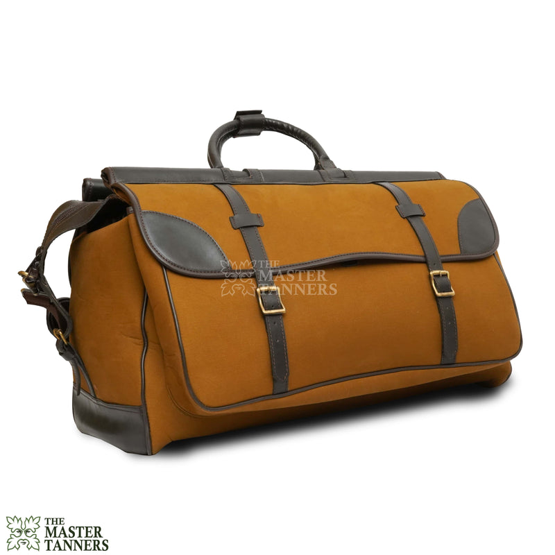 Weekend Bag, Weekender Bag, Canvas Leather Bag, Canvas Leather Weekend Bag, Duffle Bag, Leather Weekend Bag