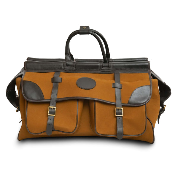 Weekend Bag, Weekender Bag, Canvas Leather Bag, Canvas Leather Weekend Bag, Duffle Bag, Leather Weekend Bag