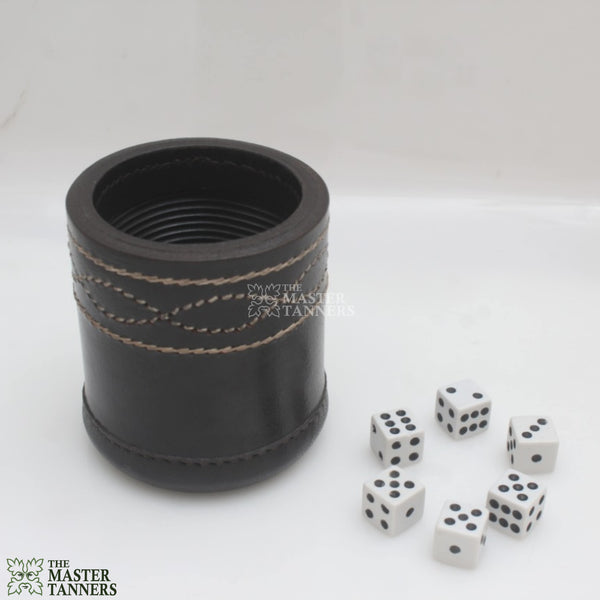 Leather Dice Cups, Brown Dice Cup, Leather Dice Cup, Dice Shaker, Leather Dice Shaker, yahtzee dice cup