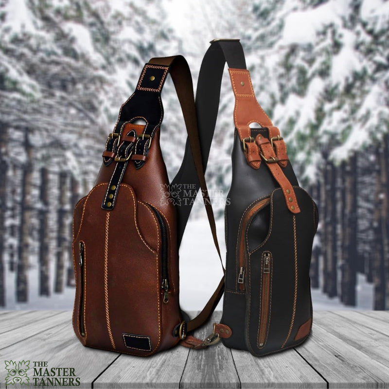 Sling bag for men, Crossbody Bag, Leather Sling Bag, Sling Bag, Mens sling bag, mens leather sling bag