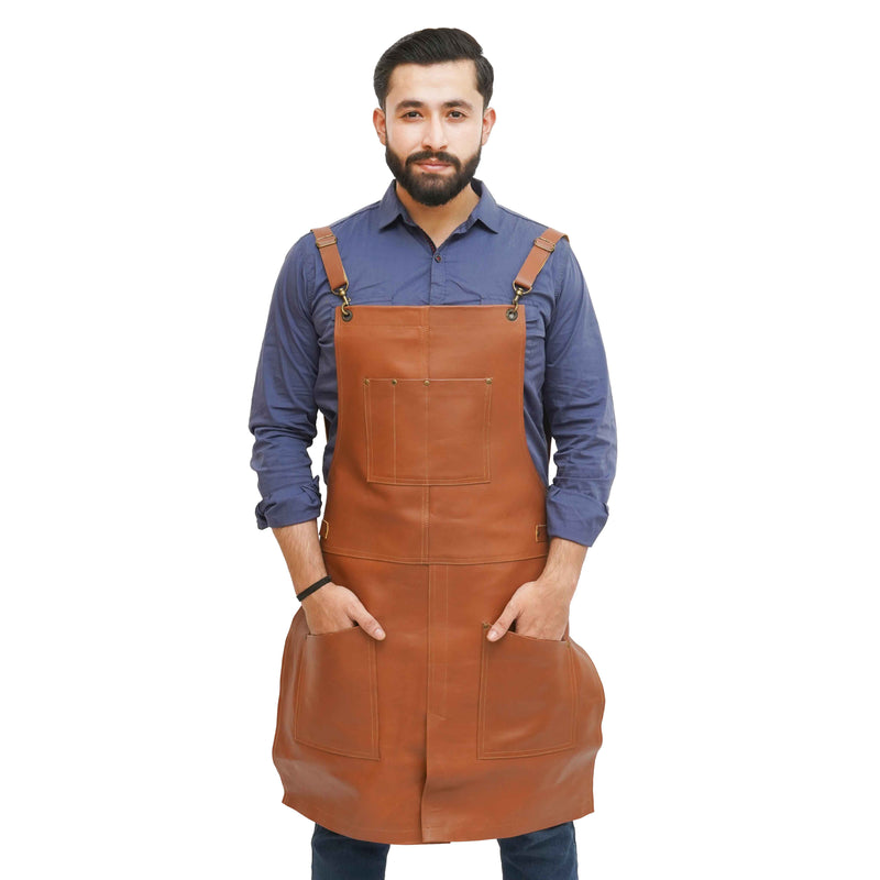 Leather Apron, Leather Chef Apron, Leather BBQ Apron, Leather Butcher Apron, Leather Barber Apron, Leather Welding Apron, Leather Blacksmith Apron, Leather Woodworking Apron, Leather Carpenter Apron 