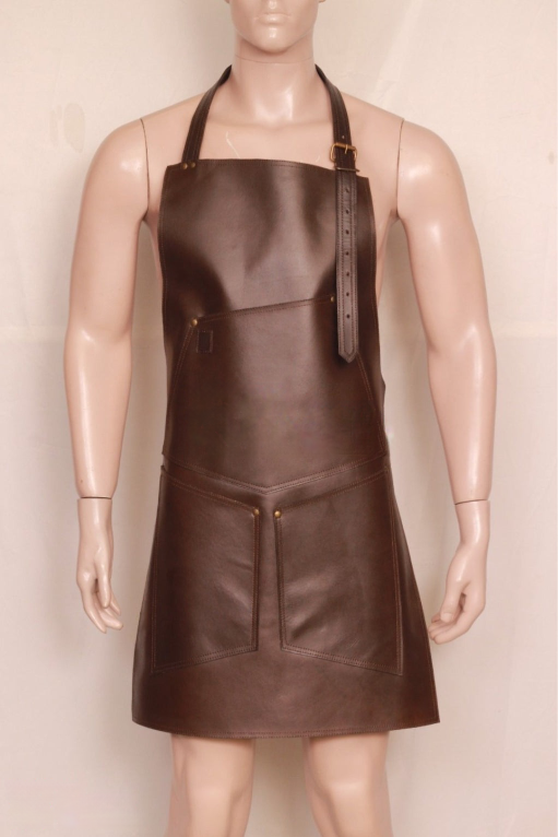 Premium Leather Protective Apron