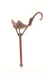 leather camping stool, foldable shooting stick, Camping Stool