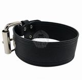 leather bdsm collar, leather bondage collar, leather slave collar, leather neck restraint, slave collar, leather bdsm slave collar