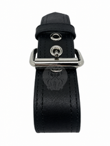 leather bdsm collar, leather bondage collar, leather slave collar, leather neck restraint, slave collar, leather bdsm slave collar