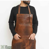 Leather Aprons, Leather Woodworking Apron, Leather Butcher Apron, Leather Chef Apron, Leather Blacksmith Apron, Leather Barber Apron, Leather BBQ Apron, Leather Carpenters Apron, Leather Welding Apron, Stylish Leather Apron