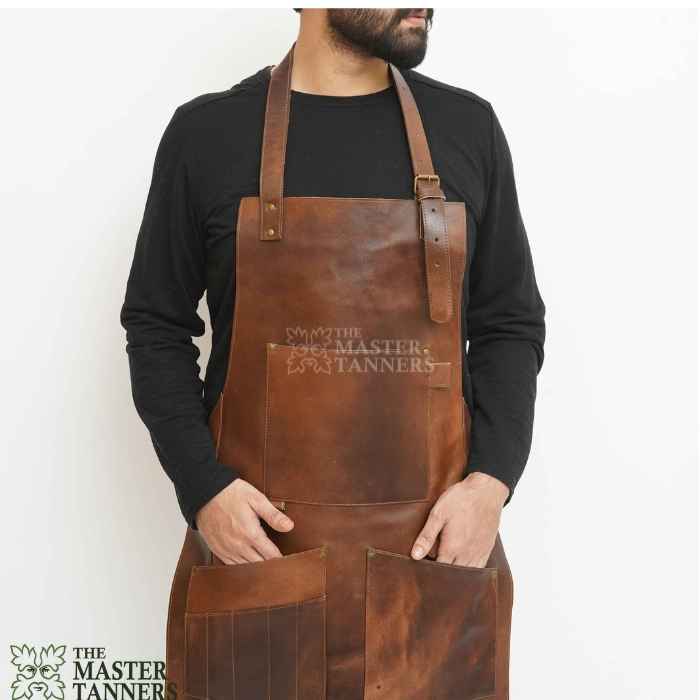 Leather Aprons, Leather Woodworking Apron, Leather Butcher Apron, Leather Chef Apron, Leather Blacksmith Apron, Leather Barber Apron, Leather BBQ Apron, Leather Carpenters Apron, Leather Welding Apron, Stylish Leather Apron