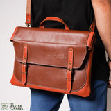 leather briefcase, leather messenger bag, leather office bag, stylish leather briefcase