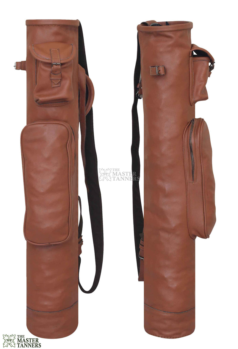 leather pencil golf bag, sunday golf bag, golf pencil bag