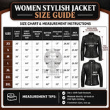 Black Blazer Jacket Leather For Women