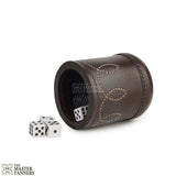 Leather Dice Cups, Brown Dice Cup, Leather Dice Cup, Dice Shaker, Leather Dice Shaker