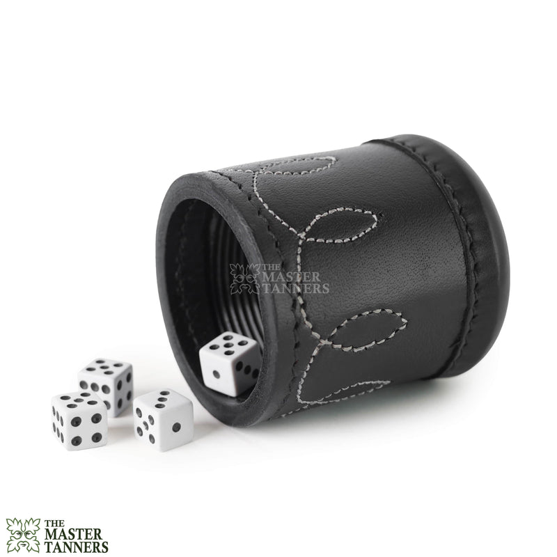 Leather Dice Cups, Black Dice Cup, Leather Dice Cup, Dice Shaker, Leather Dice Shaker