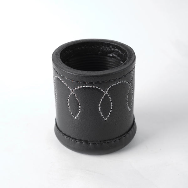 Leather Dice Cups, Black Dice Cup, Leather Dice Cup, Dice Shaker, Leather Dice Shaker