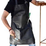 Leather Blacksmith Aprons, Leather Welding Apron, Leather Butcher Aprons
