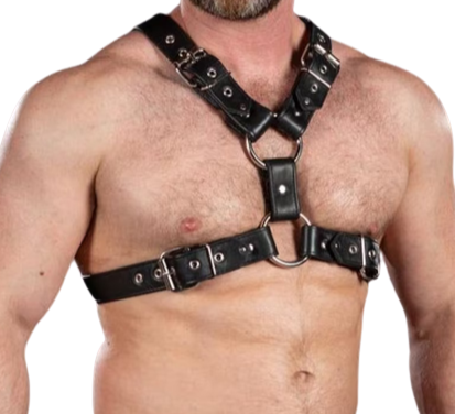 leather harness, leather gay harness, leather bondage harness, mens leather harness, leather harness for men, bondage harness, gay harness, gay leather harness, mens leather harness