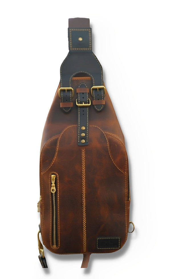 Sling bag for men, Crossbody Bag, Leather Sling Bag, Sling Bag, mens leather sling bag, Leather Sling Bag Mens