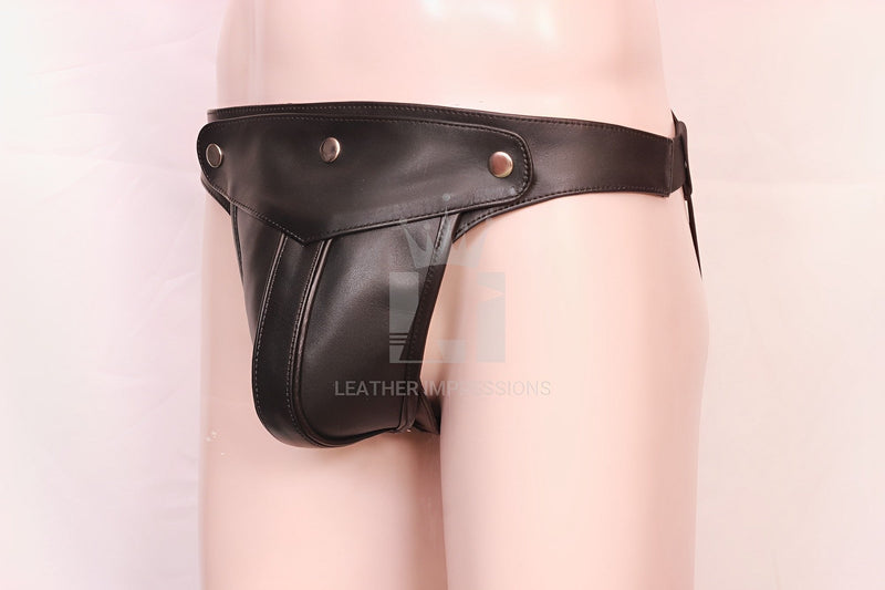 leather jockstrap, leather bondage jockstrap, bdsm jockstrap, leather Bondage underwear, Gay Leather Jockstrap, Gay Jockstrap, Gay Jockstrap Fetish