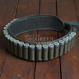 canvas cartridge belt, shooting shell holder, olive cartridge belt, canvas shooting shell holder, shotgun cartridge belt