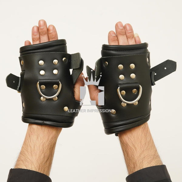 leather suspension cuffs, suspension cuffs, leather wrist cuffs, bondage suspension cuffs, bdsm suspension cuffs, Leather Handcuffs