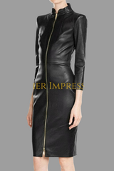 leather catsuit, leather jumpsuit, leather bodysuit, Women Catsuit