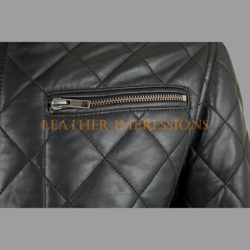 leather jacket, leather zipper jacket, genuine leather jacket, leather biker jacket