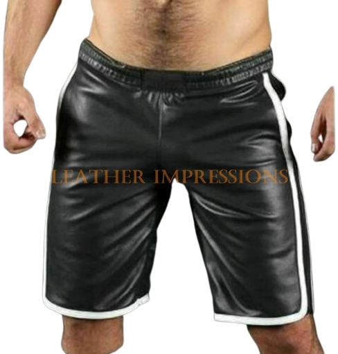 leather shorts, leather shorts bondage, leather shorts bdsm, leather gay shorts, gay leather shorts