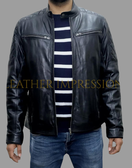 leather jacket, leather zipper jacket, genuine leather jacket, leather biker jacket, leather bomber jacket