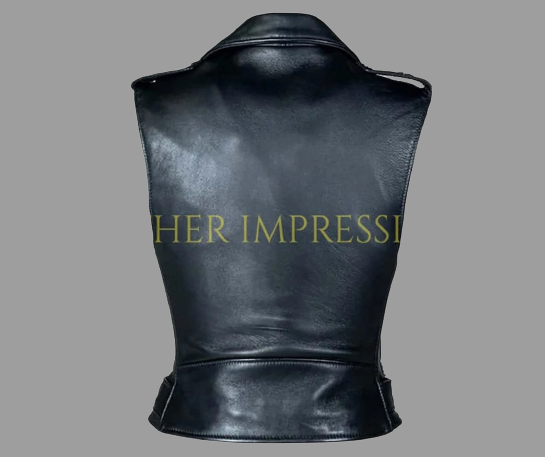 leather vest, gay leather vest, leather vest bdsm, bondage leather vest