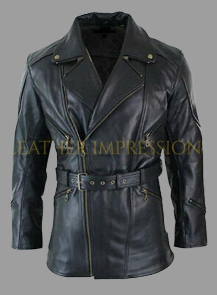 leather jacket, leather zipper jacket, genuine leather jacket, leather biker jacket