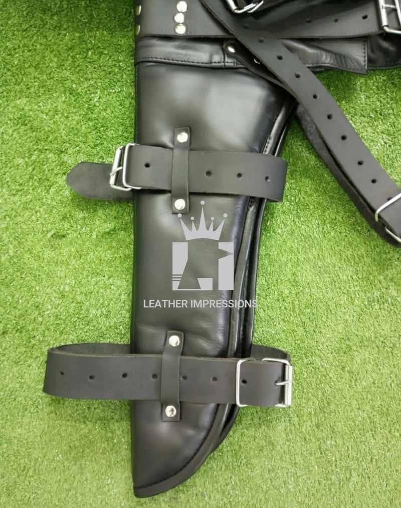 Leather Straitjacket Bondage, Leather Straight Jacket, straight jacket bdsm, leather straitjackets