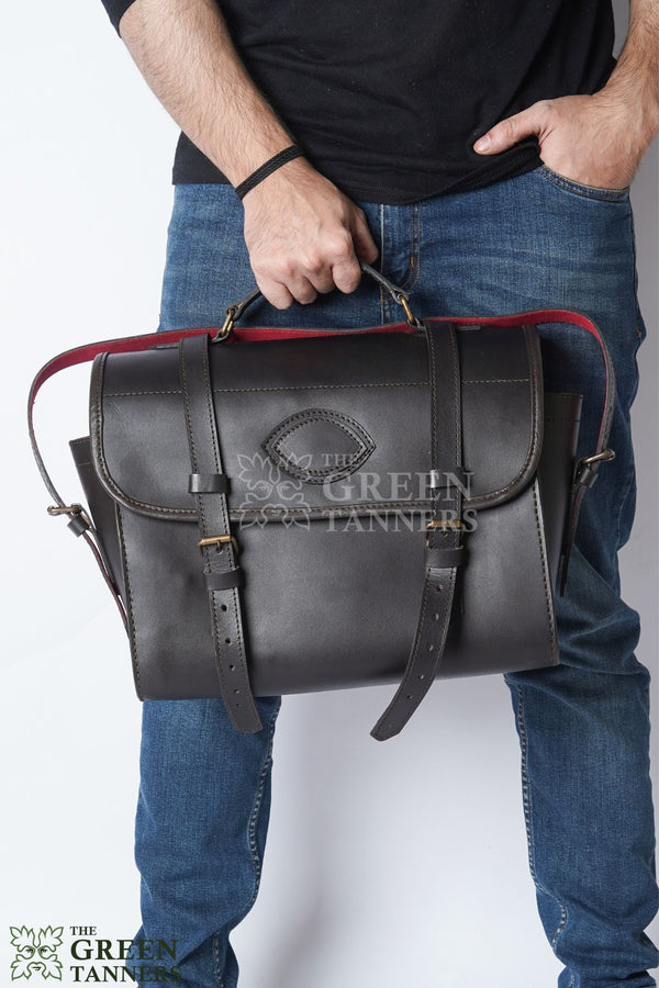 Leather Cartridge Bag, Leather Magazine Bag, Shotgun Cartridge Bag, cartridge bag, Genuine Leather Bag