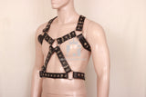 leather harness, leather gay harness, leather bondage harness, mens leather harness, leather harness for men, bondage harness, gay harness, gay leather harness, mens leather harness, Leather Chest Harness