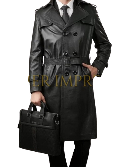 leather coat, leather blazer, leather long coat, leather trench coat, leather long coat, leather overcoat, genuine leather coat, cowhide leather coat