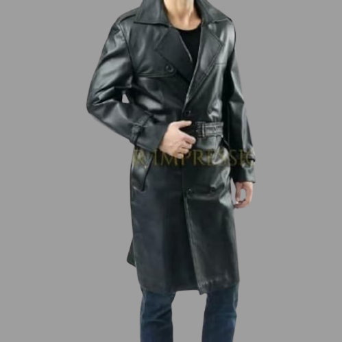 leather coat, leather blazer, leather long coat, leather trench coat, leather long coat, leather overcoat, genuine leather coat, cowhide leather coat