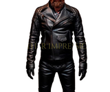 leather jacket, leather black jacket, leather zipper jacket