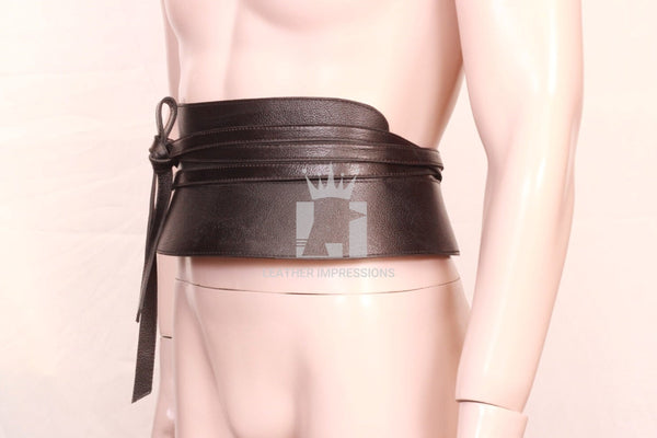 leather corset belt, leather obi belt, leather belt for womens, Leather Obi Corset Belt