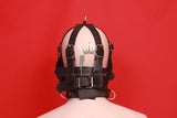 leather bondage hood, leather bdsm muzzle, leather muzzle, leather hood, bdsm hood, bondage muzzle, leather pony play mask, bondage hood , bdsm muzzle, leather bondage hood, bdsm head harness