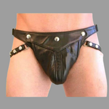 leather jockstrap, leather bondage jockstrap, bdsm jockstrap, leather Bondage underwear, Gay Leather Jockstrap, Gay Jockstrap, Gay Jockstrap Fetish