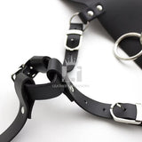 leather forceful orgasm belt, leather orgasm belt, leather belt, Forced Orgasm Belt